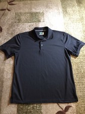 Ben Hogan Performance Golf Men's Polo Shirt Size XL Extra Large Black