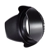 CamDesign 58MM Tulip Flower Lens Hood Compatible with Canon, Nikon, Sony, Samsun