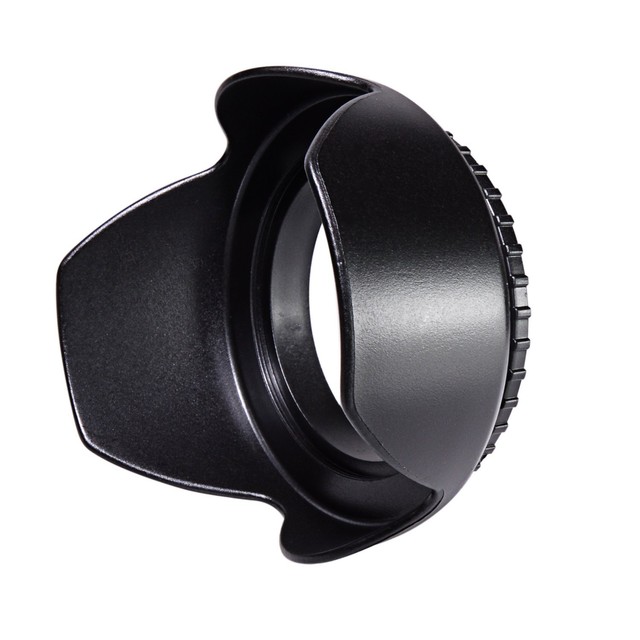 CamDesign 58MM Tulip Flower Lens Hood Compatible with Canon, Nikon