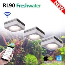 3PCS PopBloom RL90 LED Aquarium Light Full Spectrum Freshwater Plant Fish Tank