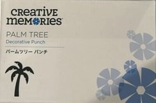 Creative Memories Palm Tree Decorative Punch NIB New - LAST ONE