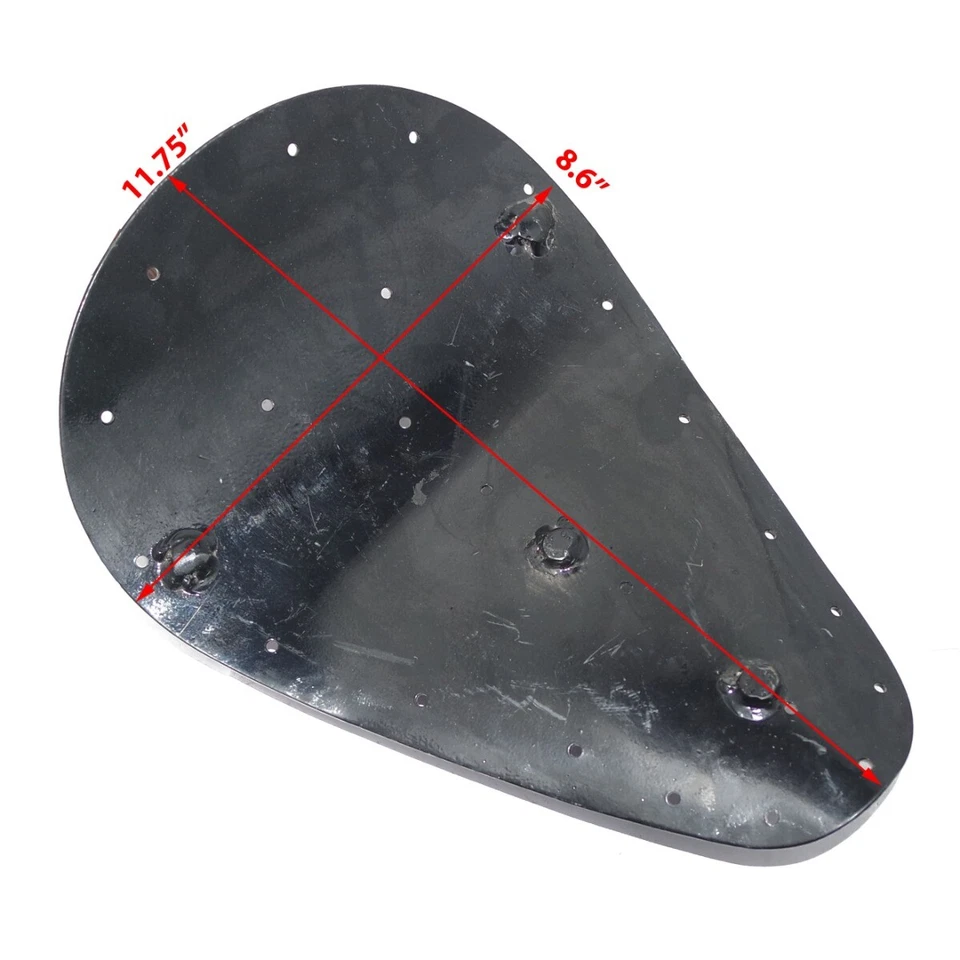 Plaque De Base De Siège Solo Pour Harley Sportster Iron 883 1200 XL Fat Bob Dyna - Photo 2/4