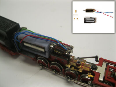 MicromotorEU NM010G - Umbausatz Glockenankermotor ersetzt Minitrix Motor 4120512