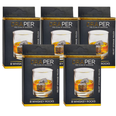 Cool Rocks Ebay 5 sets of 8pcs Cool Rocks Reuseable Ice Cubes with storage pouch | eBay ...