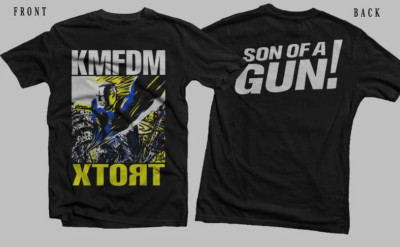 New Dtg/Dtf printed T-shirt - KMFDM- Xtort - size- S,M,L,XL,2-3-4-5XL