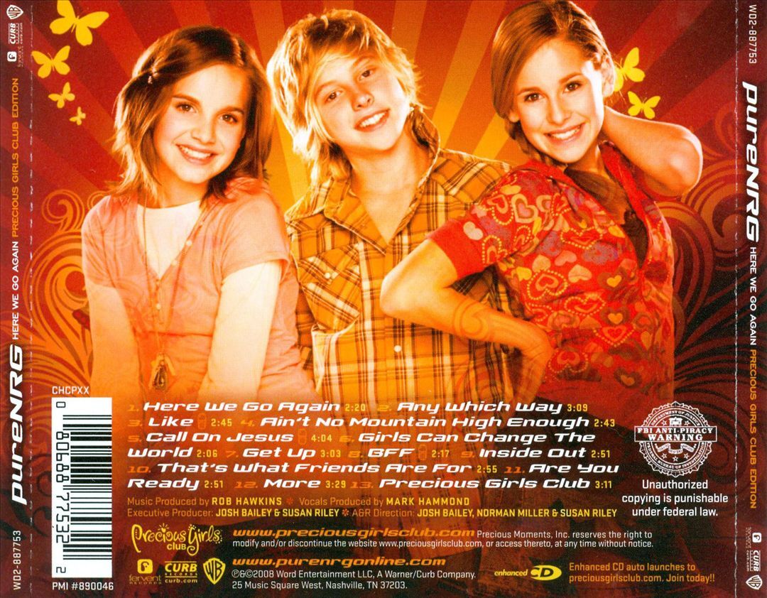 Purenrg Here We Go Again Bonus Tracks New CD