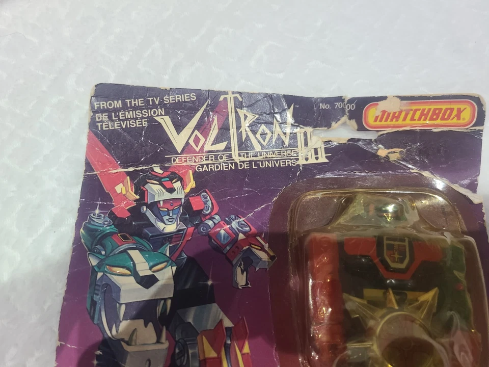Voltron 3 III Mini Lion Figure Sealed Matchbox Irwin Vintage 1984 - Image 3 of 4