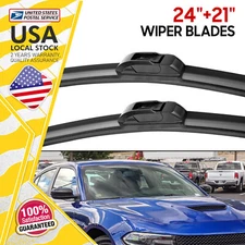 Windshield Wiper Blades 24"&21" J/U-Hook All Season For Toyota Camry 2007-2011
