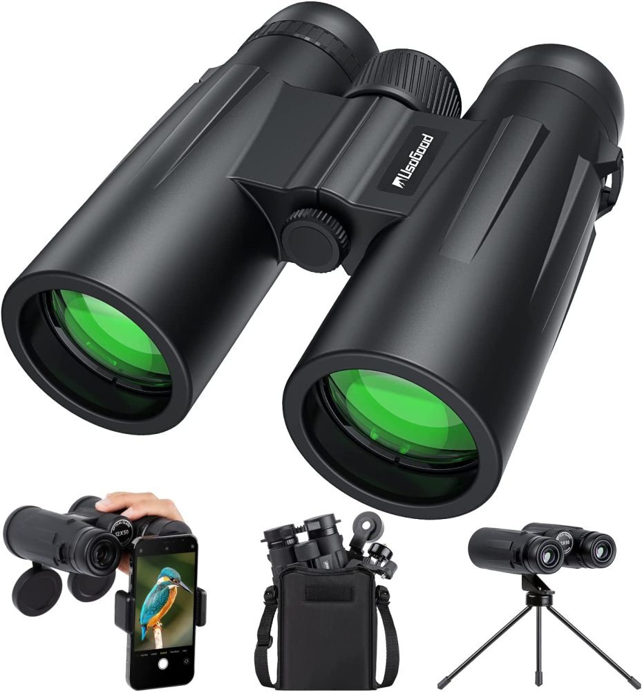 usogood 12x50 High Power Binoculars for Stargazing Traveling Hunting and Hiking eBay