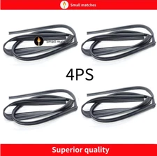 4 PCS Door Glass Run Channel Weather Window Seal Firs For 2012-2015 Honda CR-V