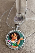 Encanto Mirabel Madrigal  silver necklace w/name of your choice fast shipping