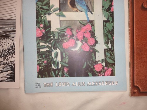 Vtg the Louis Allis co Messenger Magazines Mar 1933-Jan 1942-May 1948 Military - Foto 3 di 13