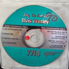 7780 ELVIS PERFORMER'S CHOICE KARAOKE LOT VA SOUND CHOICE