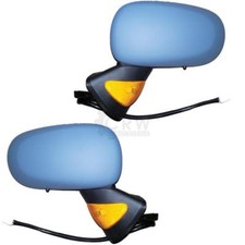 Außenspiegel Set für Renault Modus Bj. 04-08 manuell Convex Blinker 9HX