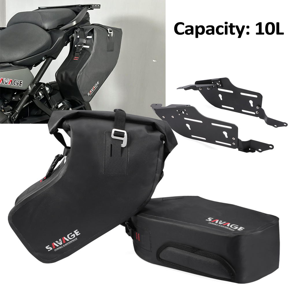 Luggage Rack Side Bag Sidebox Saddlebag Pannier For YAMAHA Tracer 9 900/GT 21-25-image