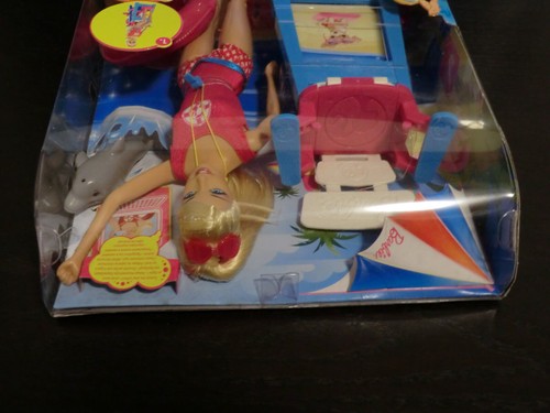 MATTEL BARBIE I CAN BE A LIFEGUARD PLAYSET NEW SEALED FREE SHIPPING - Picture 5 of 6
