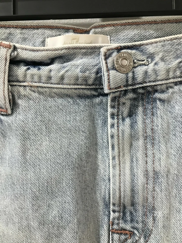 Mini faldas de mezclilla 7 For All Mankind para mujer talla 30 Cloud $129 nuevas con etiquetas #au9232066 Foto 3 de 4
