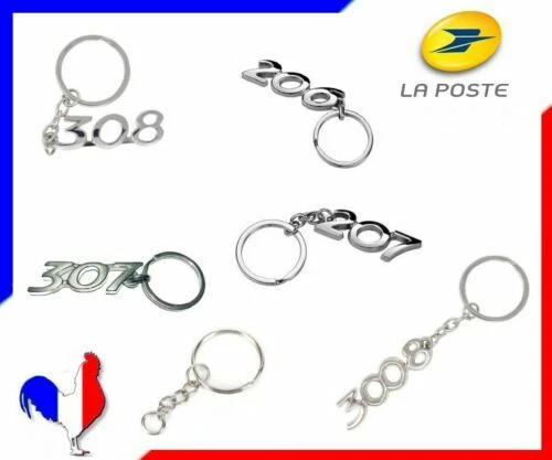 Porte-clés d'automobile Peugeot de collection