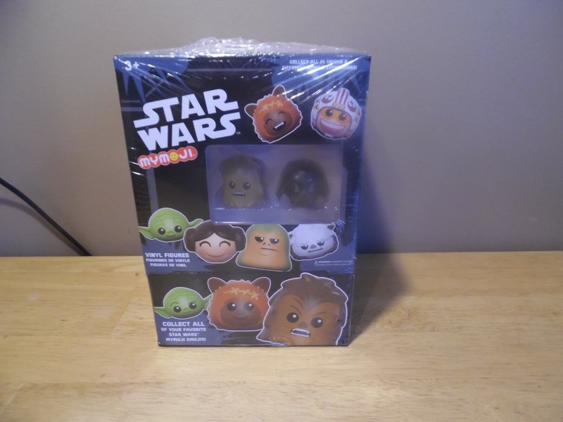 Funko MyMoji Star Wars Emoticon Vinyl Figures Full Unopened Case and Display Box
