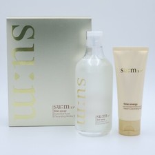 SU:M37 Skin Saver Essential Pure Cleansing Water Set Especial 2 Artículos K-Beauty