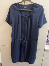 Gap Shirt Dress Size Medium Blue Basic Casual Midi