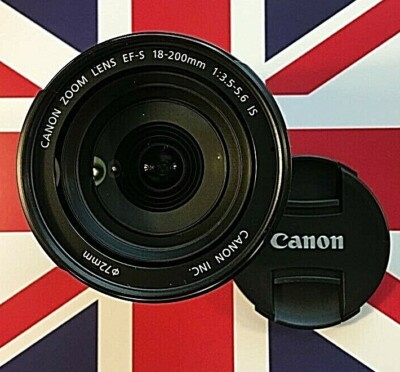 Canon EF-S 18-200mm F/3.5-5.6 IS Lens for sale online | eBay UK