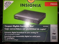 Insignia NS-DXA1 Digital to Analog Converter For Non HDTVs With TWO REMOTES 