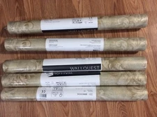 6 Rolls Wallquest ecochic wallpaper, each roll 56 square feet