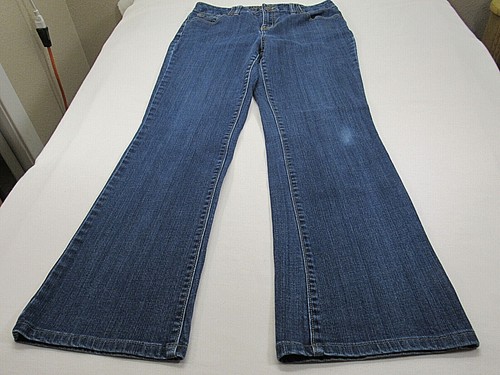Jean GAP Femme 8/29L Bootcut Stretch - Denim Foncé, Taille Régulière, Très Bon état