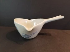 Country Time By Pfaltgraff 2 1/4" Blue/Gray Gravy Boat