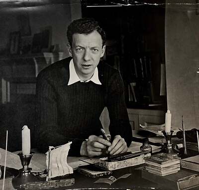 BRITTEN, Benjamin.]: Large Original Photograph at Aldeburgh, ca. 1949