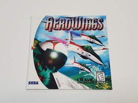 AeroWings Aero Wings CIB Complete Game Sega Dreamcast Tested *