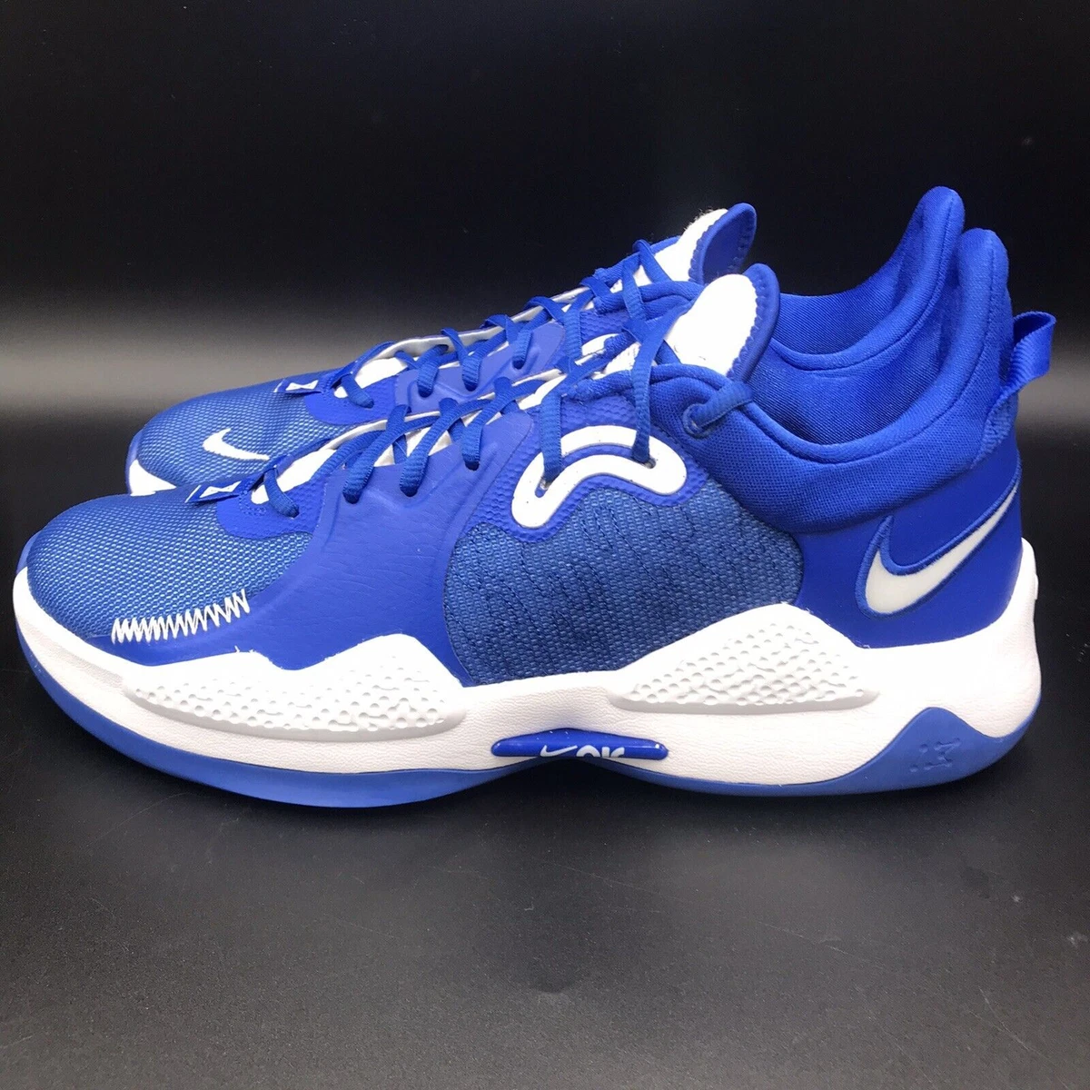 Paul george shoes blue and outlet white