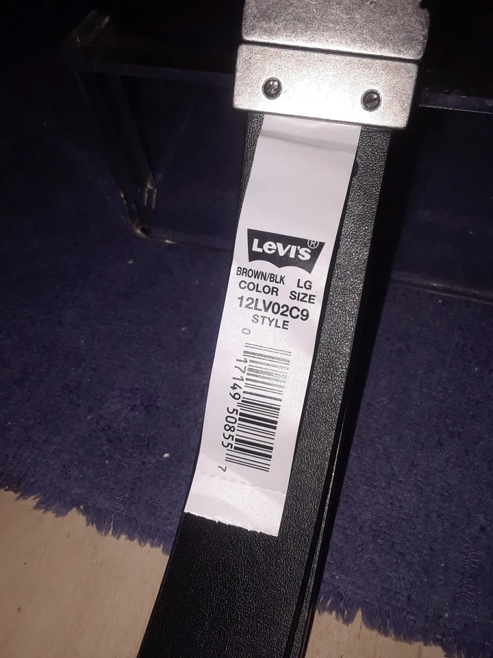 Levi Brown / Black Color Belt Large Size 30-32. - Изображение 3 из 4