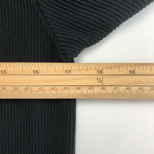 Suéter Negro De Cuello En V TOMMY HILFIGER Talla S - Imagen 5 de 7