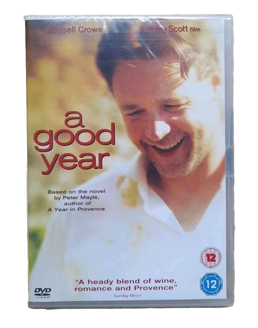 A Good Year DVD Russell Crowe, Albert Finney 2006 Romantic Comedy Film - New