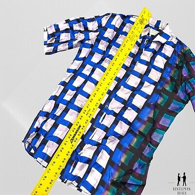 Dries Van Noten SS21 Len Lye Abstract Print Shirt Size Dries Van Noten SS21 Len Lye Abstract Print Shirt Size