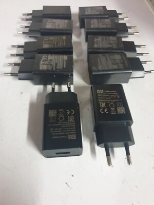 Lot de 10 adaptateurs secteur USB 1A, 5V Xiaomi - Photo 1/3