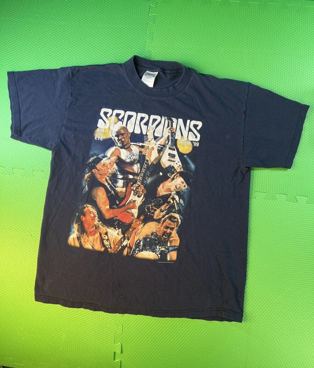 VINTAGE RARE! SCORPIONS T Shirt XL Concert Tour TShirt Band VINTAGE RARE! SCORPIONS T Shirt XL Concert Tour TShirt Band
