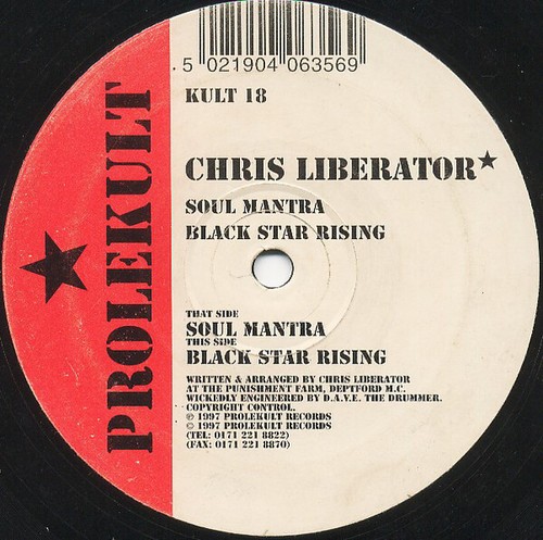 Chris Liberator - Soul Mantra / Black Star Rising (12")