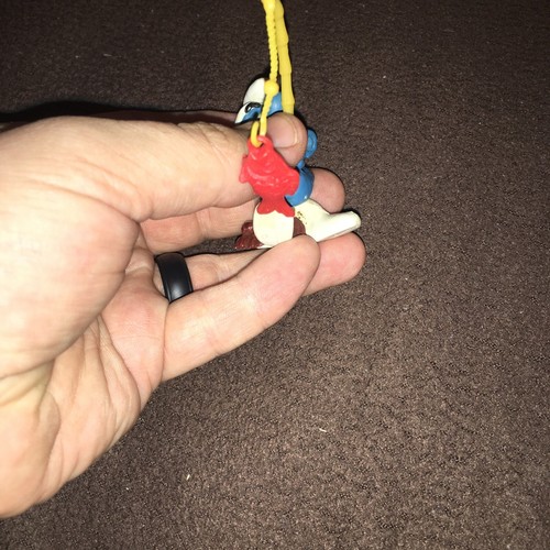 1980's VINTAGE SUPER SMURF RARE FISHERMAN,HONG KONG - Picture 6 of 8