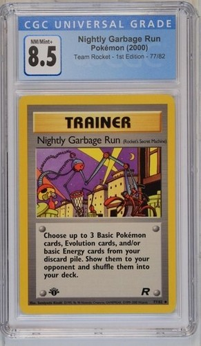 Nightly Garbage Run (1st Edition) graded CGC 8.5 for sale on eBay