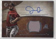 2014 Bowman Inception Auto Relics Jake Barrett #AR-JBA Auto 0q3