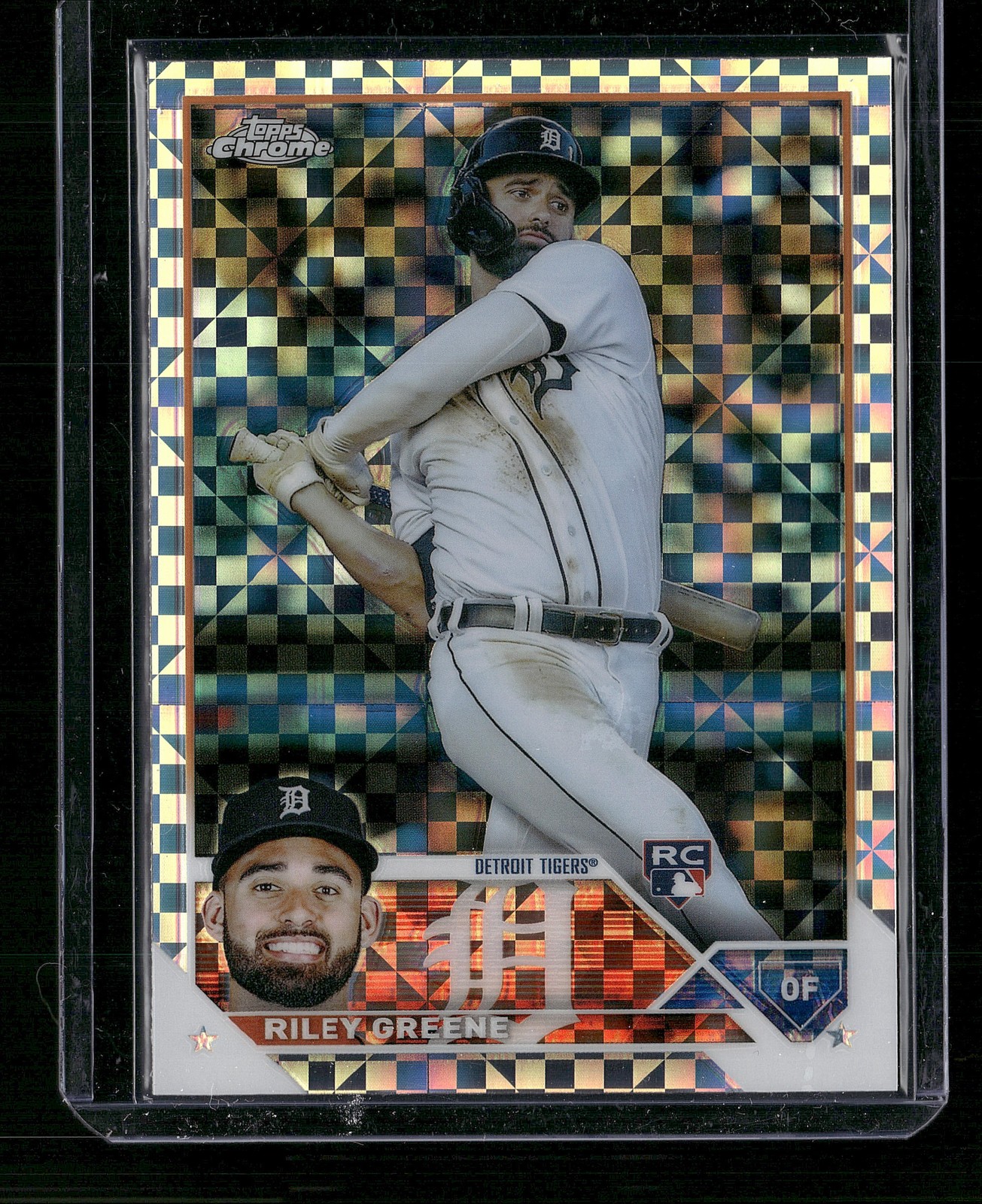 2023 Topps Chrome #182 Riley Greene X-Fractors