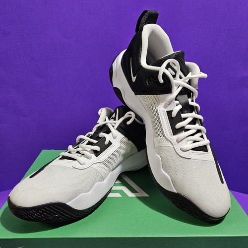 NEW Men's Nike Shoes Size 9.5 Giannis Immortality 3 White Black DZ7533 100 NBA - Picture 6 of 10