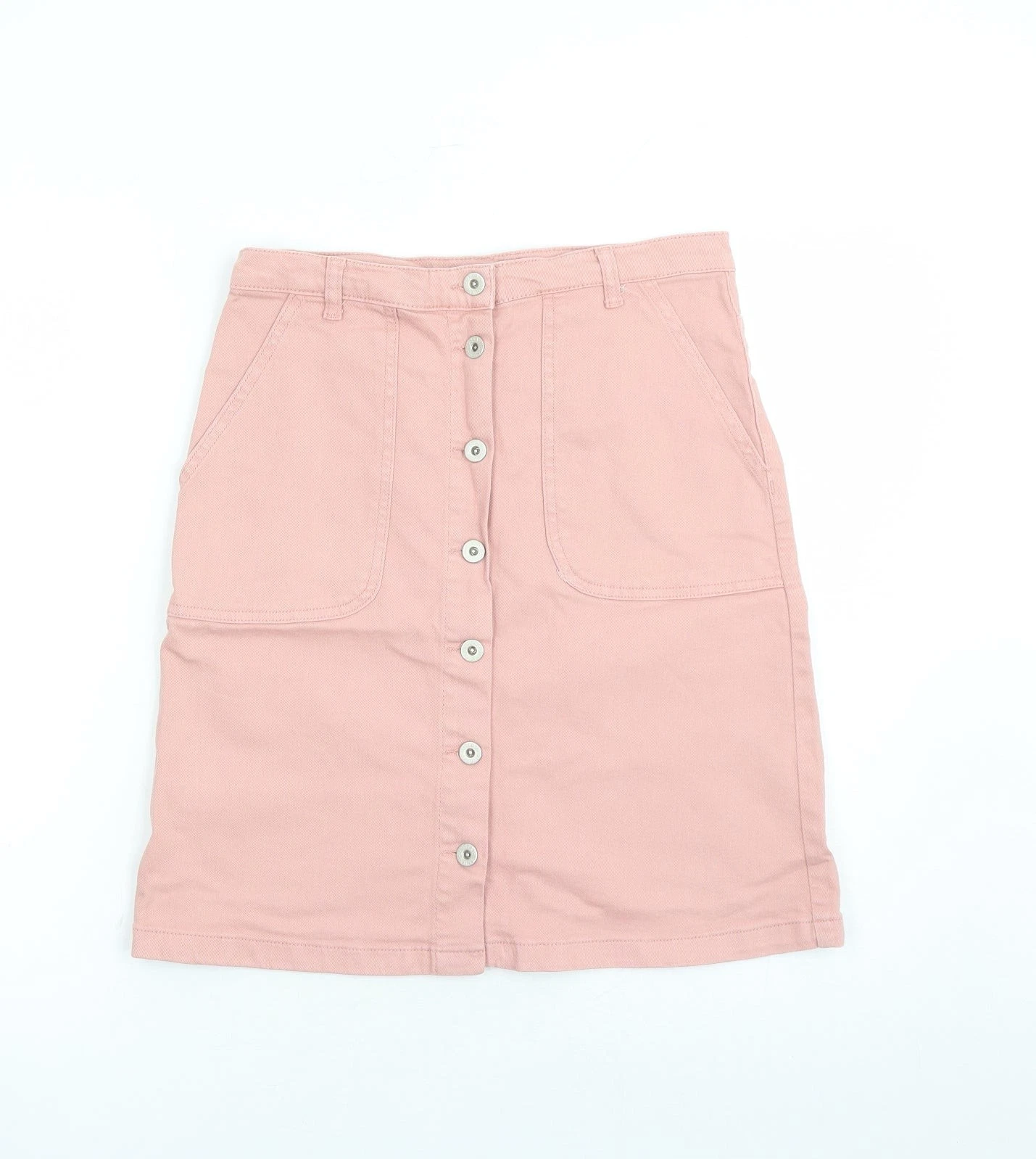 Great Plains Womens Pink Cotton A-Line Skirt Size 8 Button - Pockets
Opens in a new window or tab