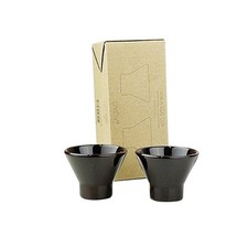 OYOY Living Design Set di 2 portauovo Yuka in terracotta Ø 5x4 cm
