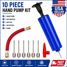 Portable Ball Pump with Flexible Hose for Basketball, Football Volleyball