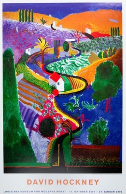 David HOCKNEY: Nichols Canyon - Original Poster | eBay