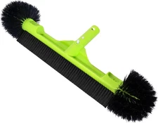 NEW Sepetrel 20" Swimming Pool Brush Head for Cleaning Walls Round Ends